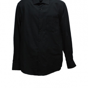Camasa barbateasca casual ,model simplu,nuanta neagra - Img 2