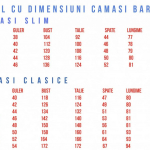 Camasa barbateasca cu design de dungi ,nunata bleumarin-alb - Img 2