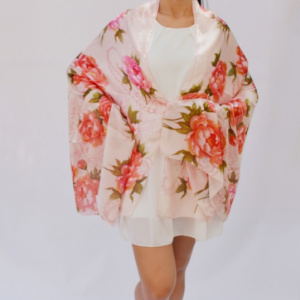 Esarfa casual cu forma clasica si design multicolor - Img 6