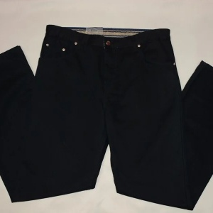 Pantalon clasic pentru barbati, nuanta neagra, din bumbac - Img 3
