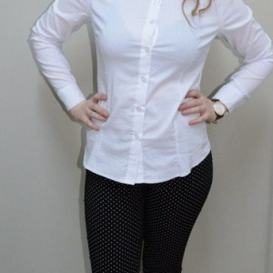 Pantalon rafinat, model tineresc, croi cambrat si design de buline - Img 2