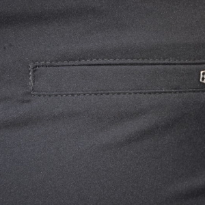 Pantaloni Diana casual ,accesorizata cu siret ,nuanat de negru - Img 4