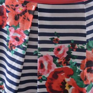 Rochie shic, de vara, cu maneca scurta, multicolora - Img 7