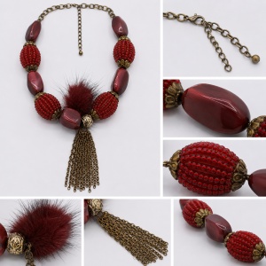 Bratara deosebita,model din margele,placute patrate,marsala,galben,verde,kaki,gri