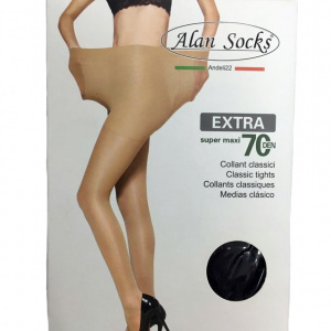 Ciorap simplu culoare naturala sau neagra, material foarte elastic - Img 1