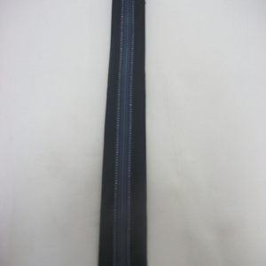 Cravata rafinata, de culoare neaga, negru-gri - Img 2