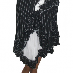 Fusta chic, sofisticata, midi, modele diferite, nuante de alb, negru - Img 8
