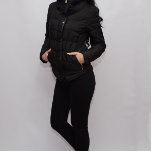 Jacheta moderna, de culoare neagra shic - Img 4