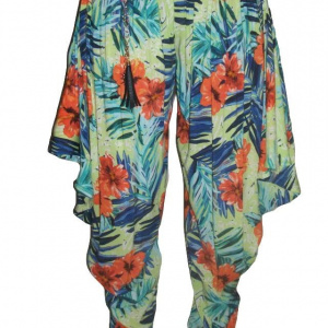 Pantalon  modern, multicolor PA-1428-MC - Img 1