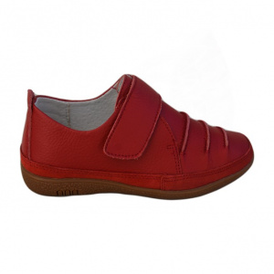 Pantofi comod cu talpa usoara, flexibila, de culoare rosie