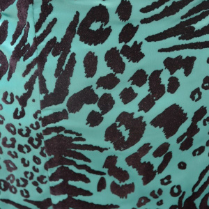 Rochie de ocazie deosebita, cu o fusta din tul detasabila, animal-print - Img 7