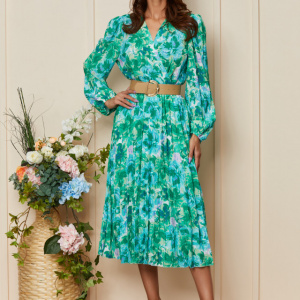 Rochie Malina Multi Verde - Img 1
