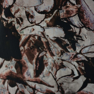 Bluza rafinata, croiala moderna si imprimeu abstract pe fond gri - Img 5