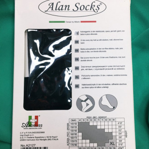 Ciorap pantalon cu model deosebit tip plasa si banda adeziva - Img 3