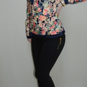 Pantalon elegant, de nuanta neagra si croiala moderna - Img 2