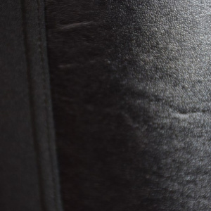 Pantalon Marisa tip colant cu insertii de piele in fata,negru - Img 3