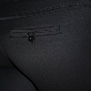 Pantalon , neagru, sistem de inchidere cu fermoar - Img 6