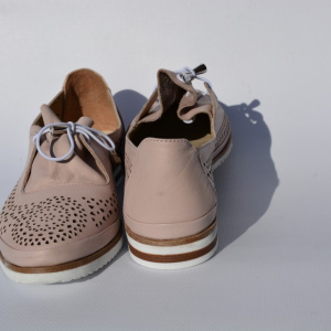Pantof fashion, nuanta de alb, toc comod si in tendinte - Img 6