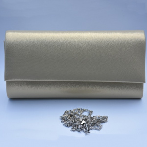 Poseta nuanta de auriu,roz , design imprimat in material - Img 2