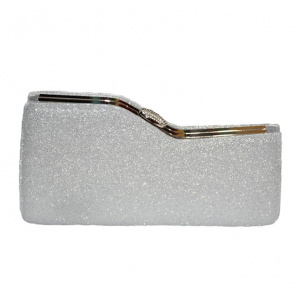 Poseta tip clutch,chic cu efect garantat,nuante alb,argintiu,negru