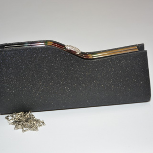 Poseta tip clutch,chic cu efect garantat,nuante auriu,negru,argintiu,argintiu-negru - Img 5