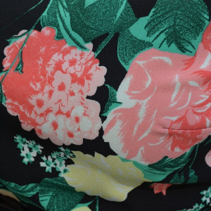 Rochie tinereasca, de vara cu imprimeu floral - Img 2