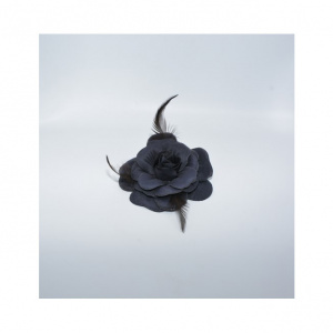 Broșă damă în formă de floare – modele în culori variate - Img 2