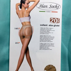 Ciorap de dama cu efect modelator, de 20 DEN, design simplu - Img 2