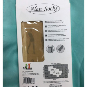 Ciorapi pantalon damă 20 DEN decupați la degete – bej natural (nude) - Img 2