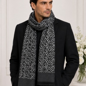 Fular rafinat, barbatesc cu design rafinat