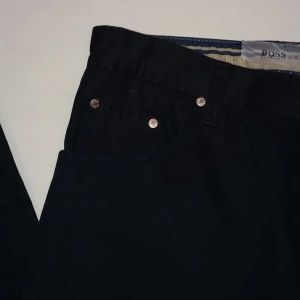 Pantalon clasic pentru barbati, nuanta neagra, din bumbac - Img 4