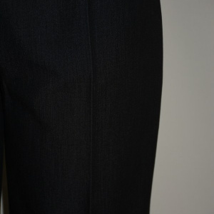 Pantalon modern, nuanta de gri inchis, design simplu - Img 3