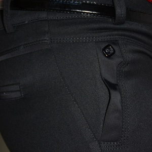 Pantalon , neagru, sistem de inchidere cu fermoar - Img 7