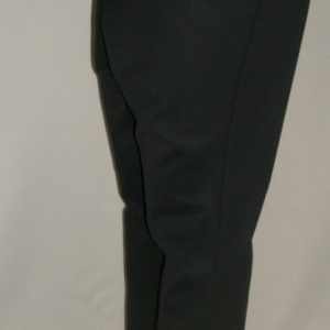 Pantaloni casual, lungi pana la glezna, de culoare negri - Img 3