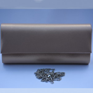 Poseta nuanta de auriu,roz , design imprimat in material - Img 3