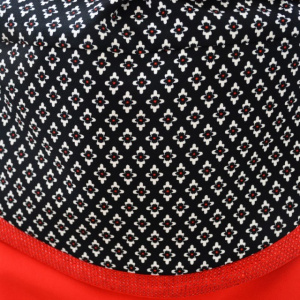 Rochie chic si in tendinte tip costum rosu-negru, masura mare - Img 7