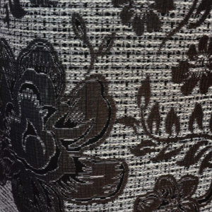 Rochie practica de zi, de culoare gri deschis cu imprimeu floral - Img 3