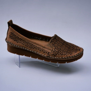 Balerin casual in nuanata de maro deschis - Img 3
