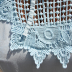 Bluza casual,de vara fara maneca ,nuanta de albastru deschis - Img 7