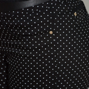 Pantalon rafinat, model tineresc, croi cambrat si design de buline - Img 6