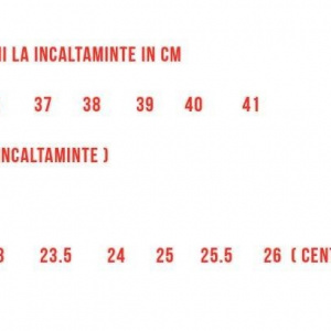 Pantof sport din piele naturala, culoare maro, cu design clasic - Img 3