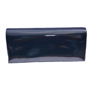 Poseta eleganta, model simplu gen plic, culoare bleumarin - Img 1