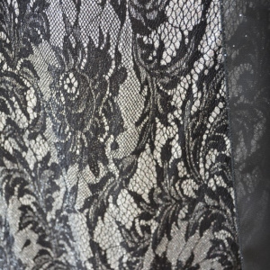 Rochie eleganta Kayla cu aplicatii de margele,nuanta de negru - Img 2