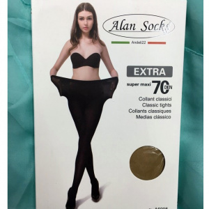 Ciorap simplu culoare naturala sau neagra, material foarte elastic - Img 5