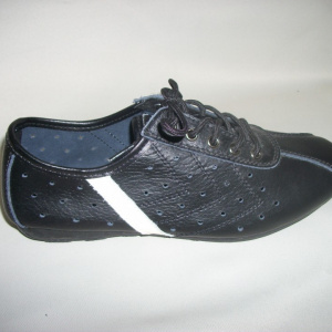 Panrof tineresc, culoare neagra, piele naturala de calitate - Img 2