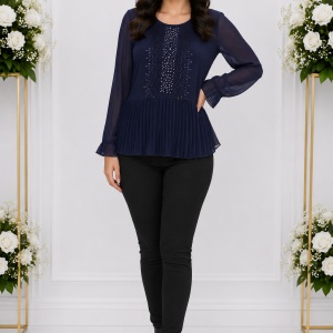 Pantalon Genna tip colant,mulat,negru
