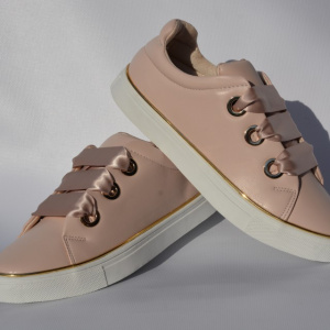 Pantof sport de culoare roz pudra, usor si comod - Img 4