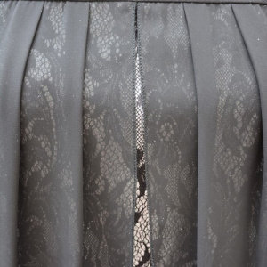 Rochie eleganta Kayla cu aplicatii de margele,nuanta de negru - Img 3