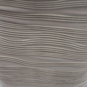 Fusta scurta culoare bej, din material usor elastic, croiala cambrata - Img 5