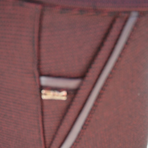 Pantalon modern culoare marsala, model tineresc, masura mare - Img 6